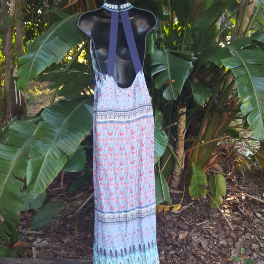 Flying tomato patchwork scarf, print dress - Picture 4 of 7